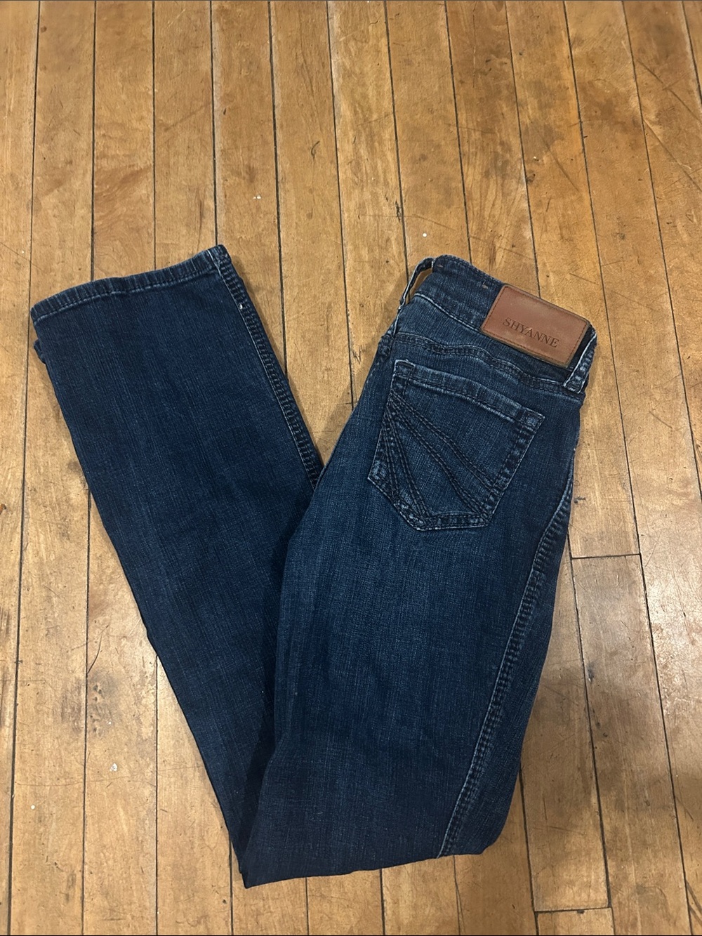 Women’s Dark Blue Straight Leg Jeans